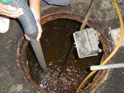 望牛墩镇隔油池清理