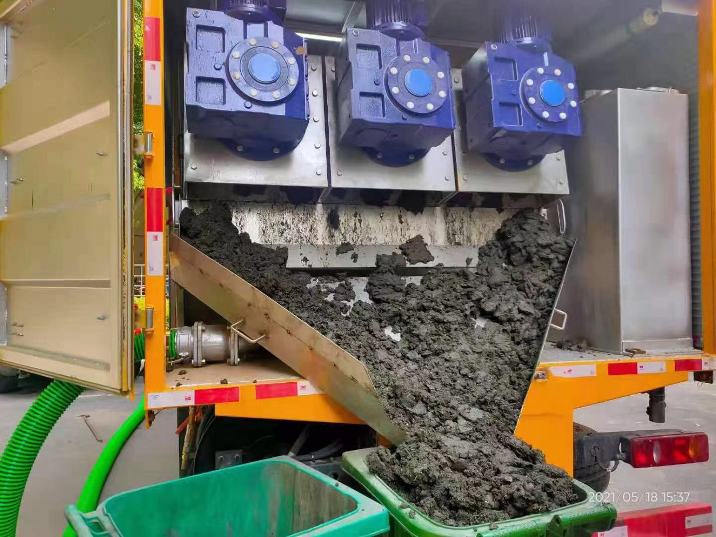 望牛墩镇化粪池清掏城市维护站-泥浆净化干湿分离处理